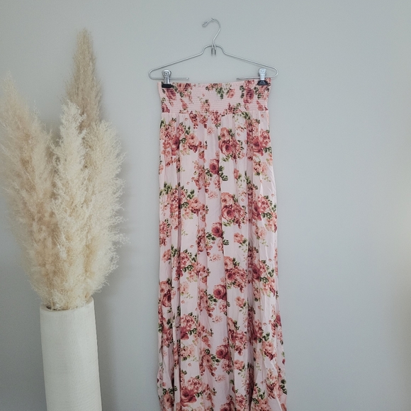 Forever21 floral maxi skirt - Picture 4 of 5